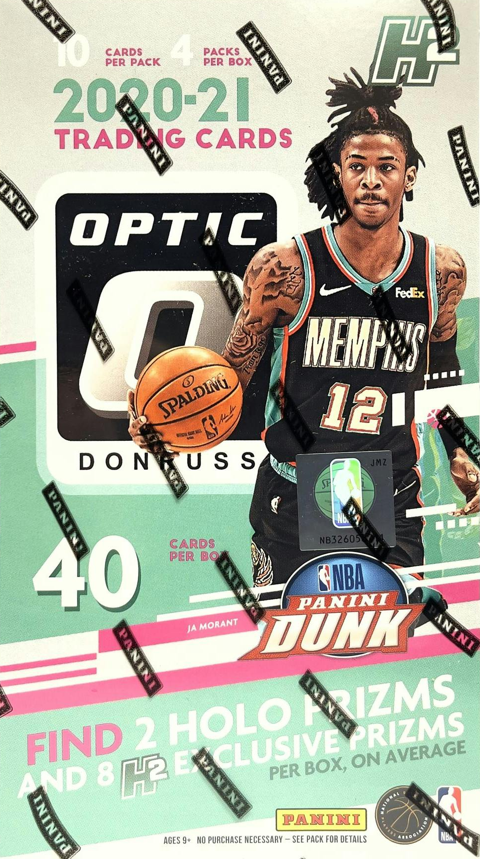 2020-21 Donruss Optic hobby box