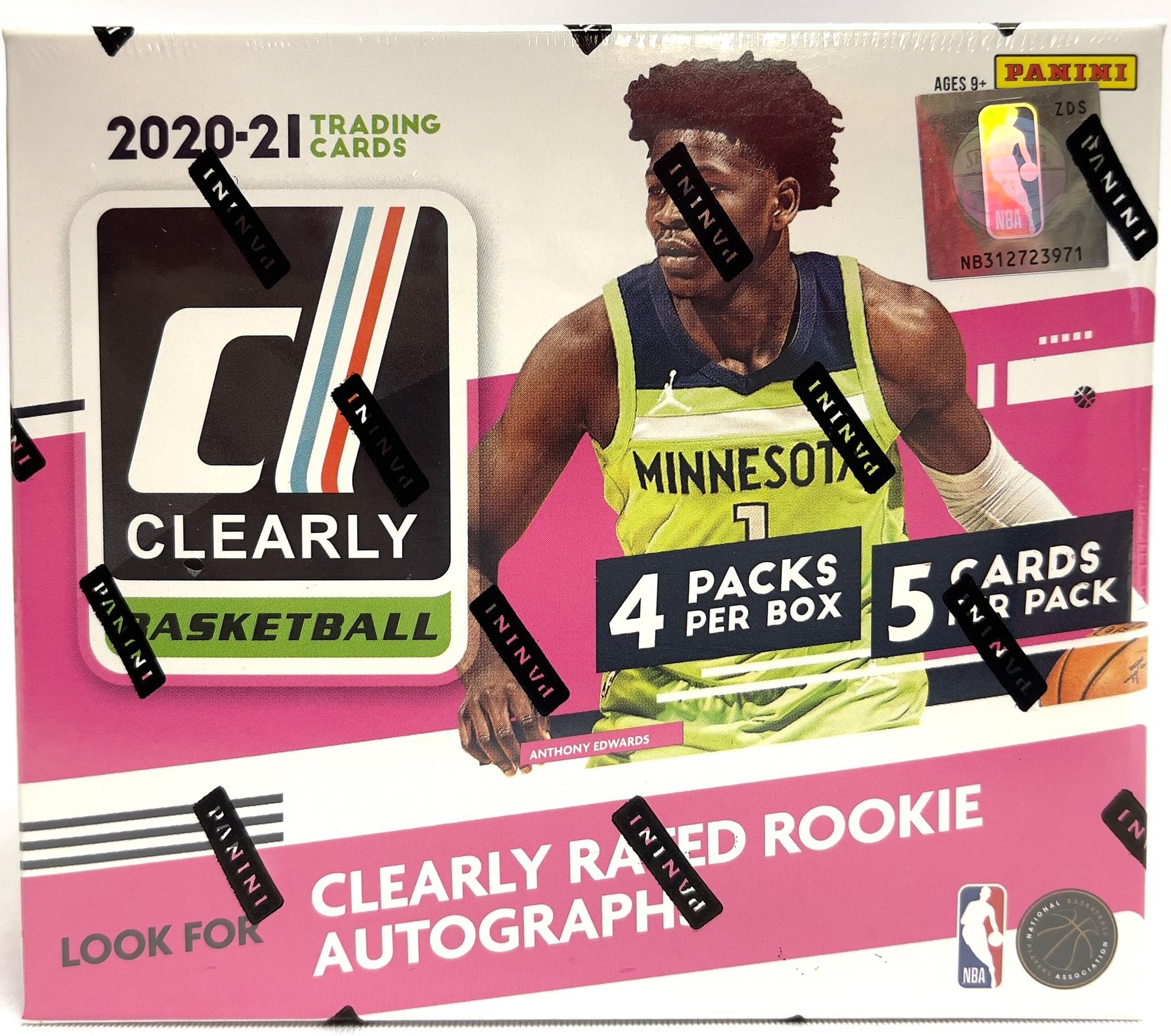 2020-21 Clearly Donruss hobby box