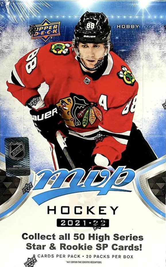 2021-22 Upper Deck MVP hobby box
