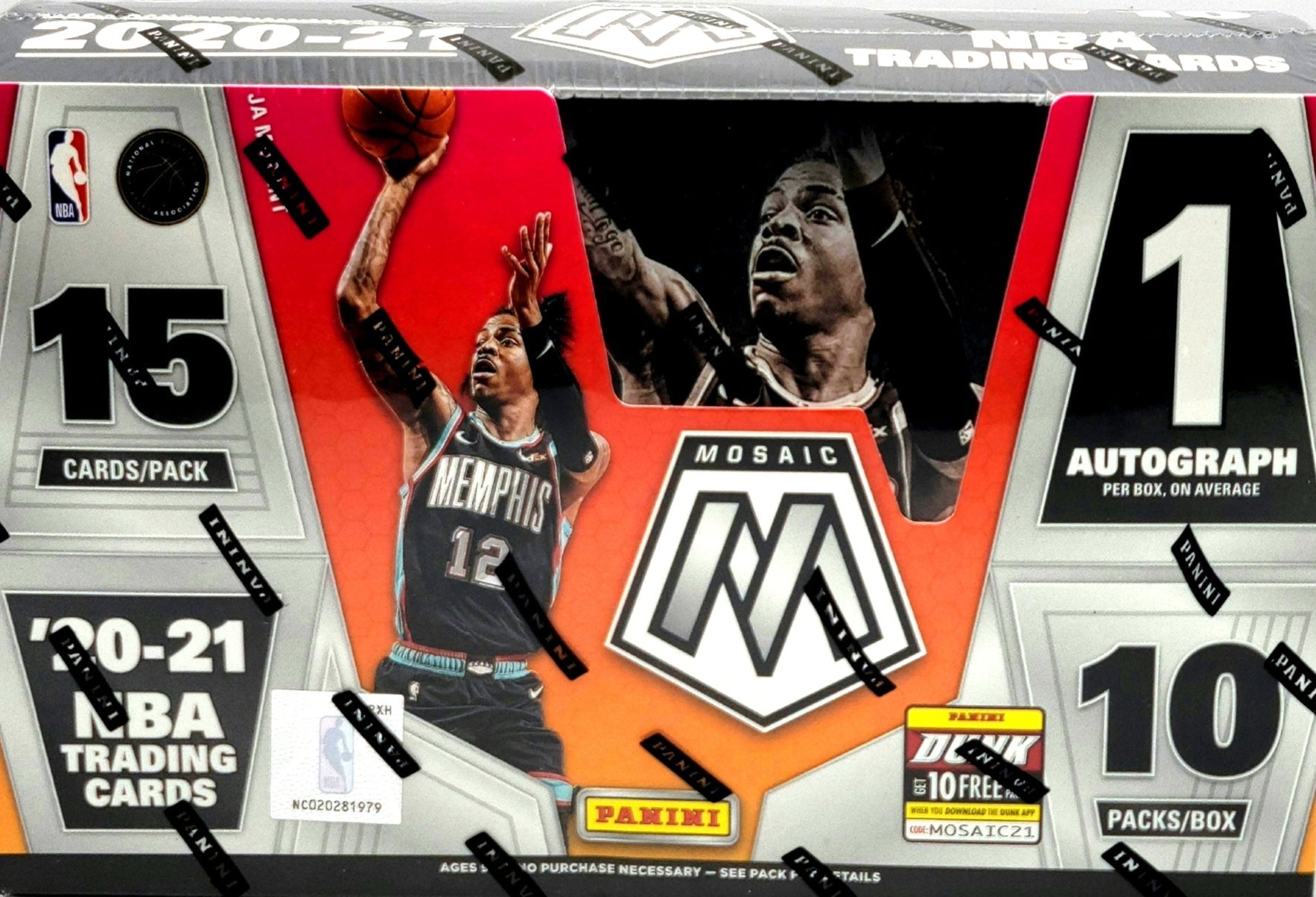 2020-21 Panini Mosaic hobby box