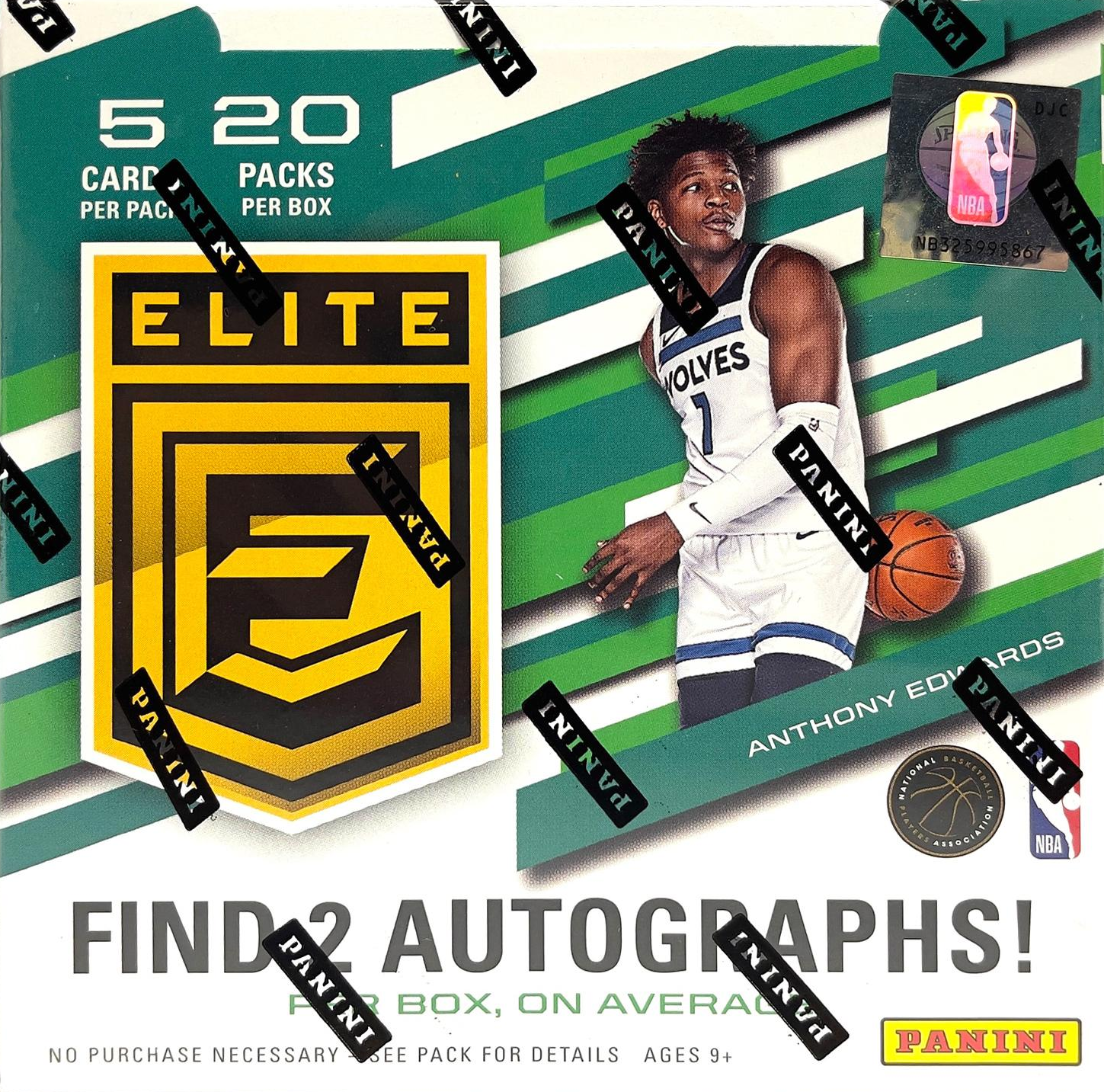 2020-21 Panini Donruss Elite hobby box
