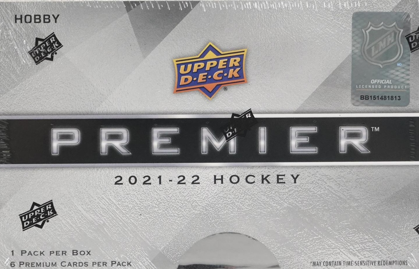 2021-22 Upper Deck Premier hobby box