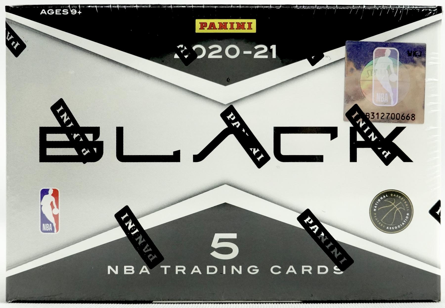 2020-21 Panini Black Basketball hobby box