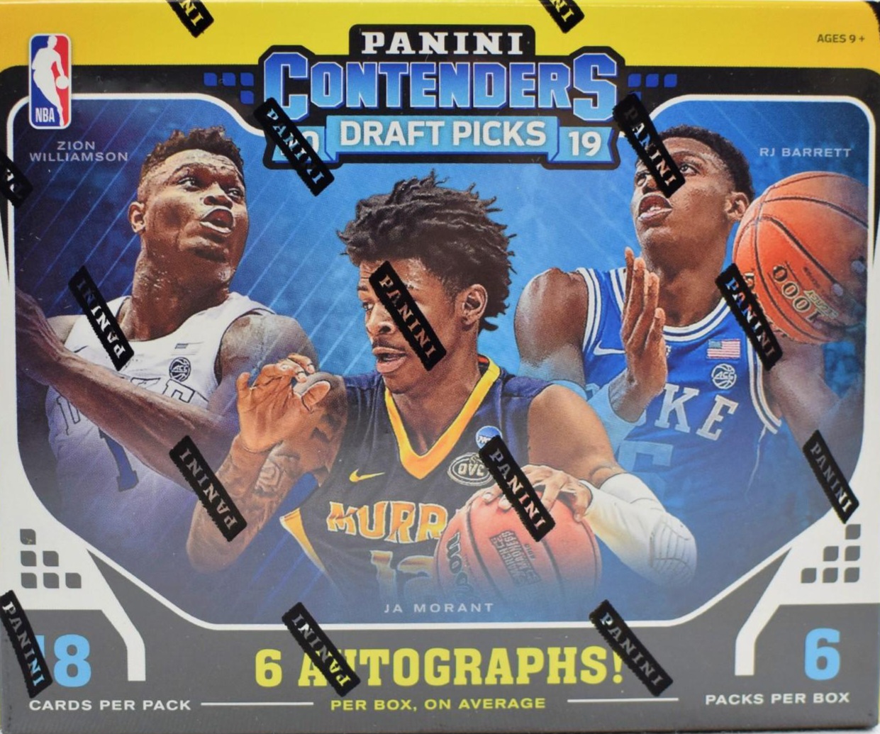 2019-20 Panini Contenders hobby box