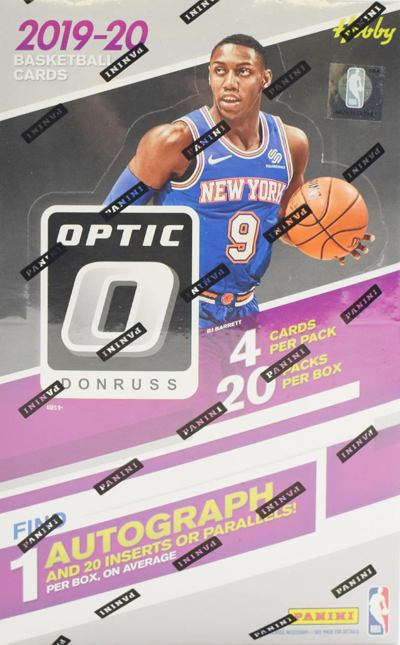 2019-20 Donruss Optic hobby box