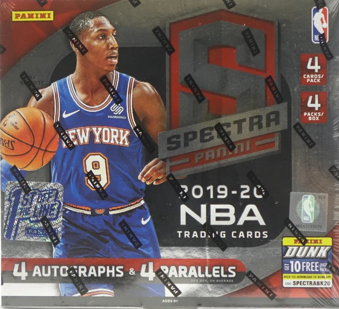 2019-20 Panini Spectra hobby box