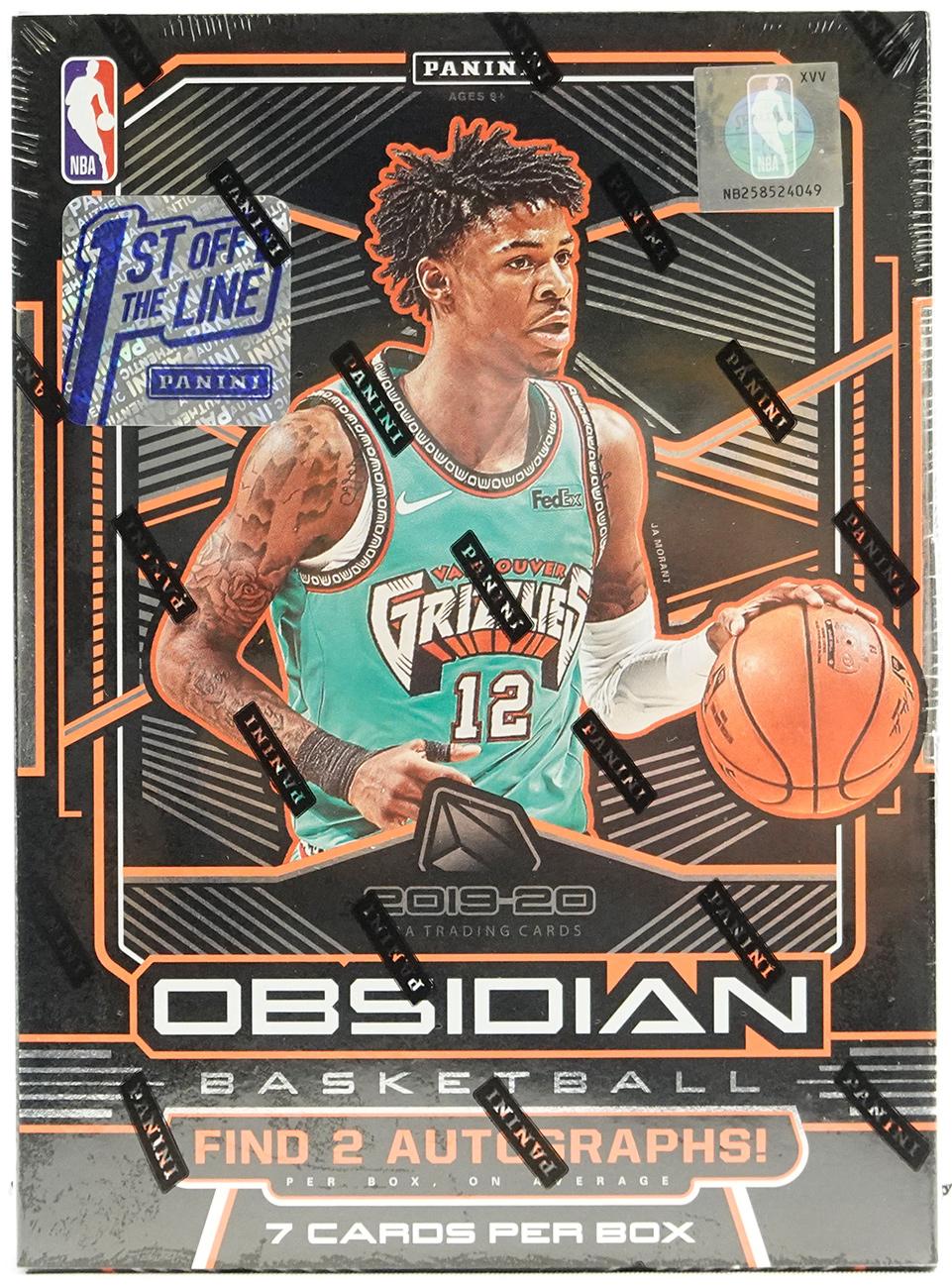 2019-20 Panini Obsidian hobby box