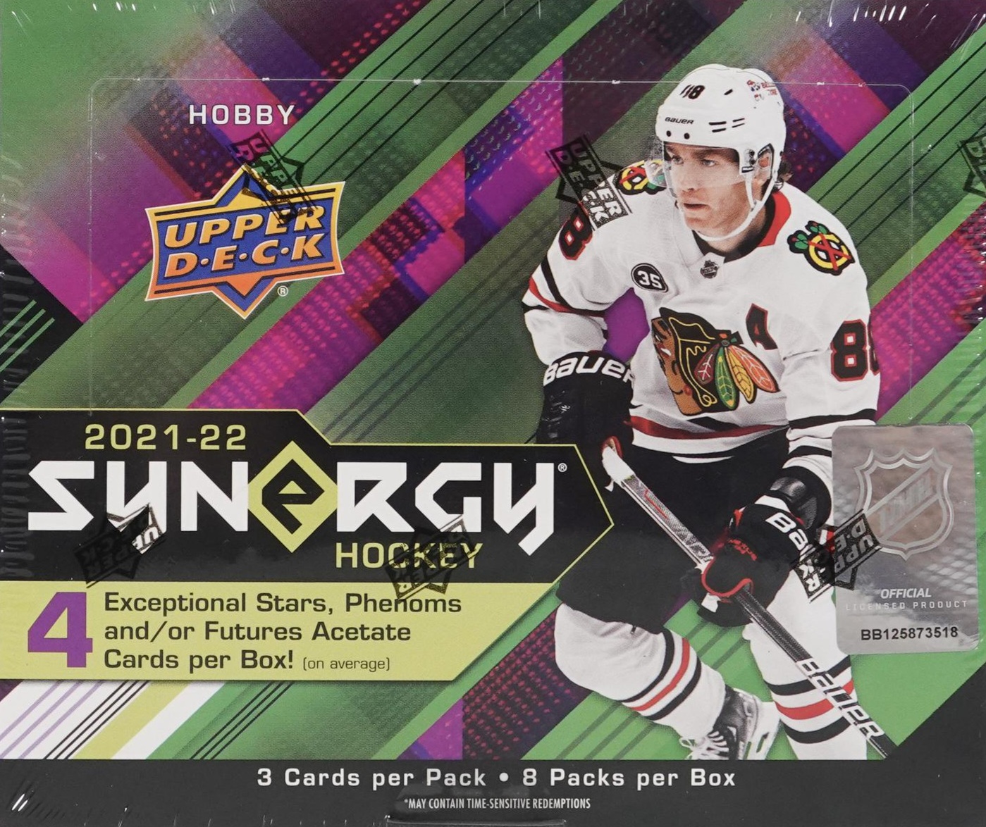 2021-22 Upper Deck Synergy hobby box