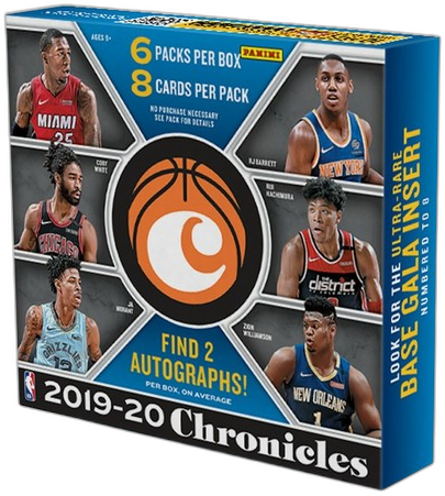 2019-20 Panini Chronicles hobby box