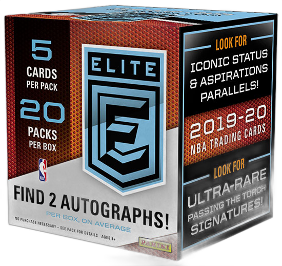 2019-20 Donruss Elite hobby box