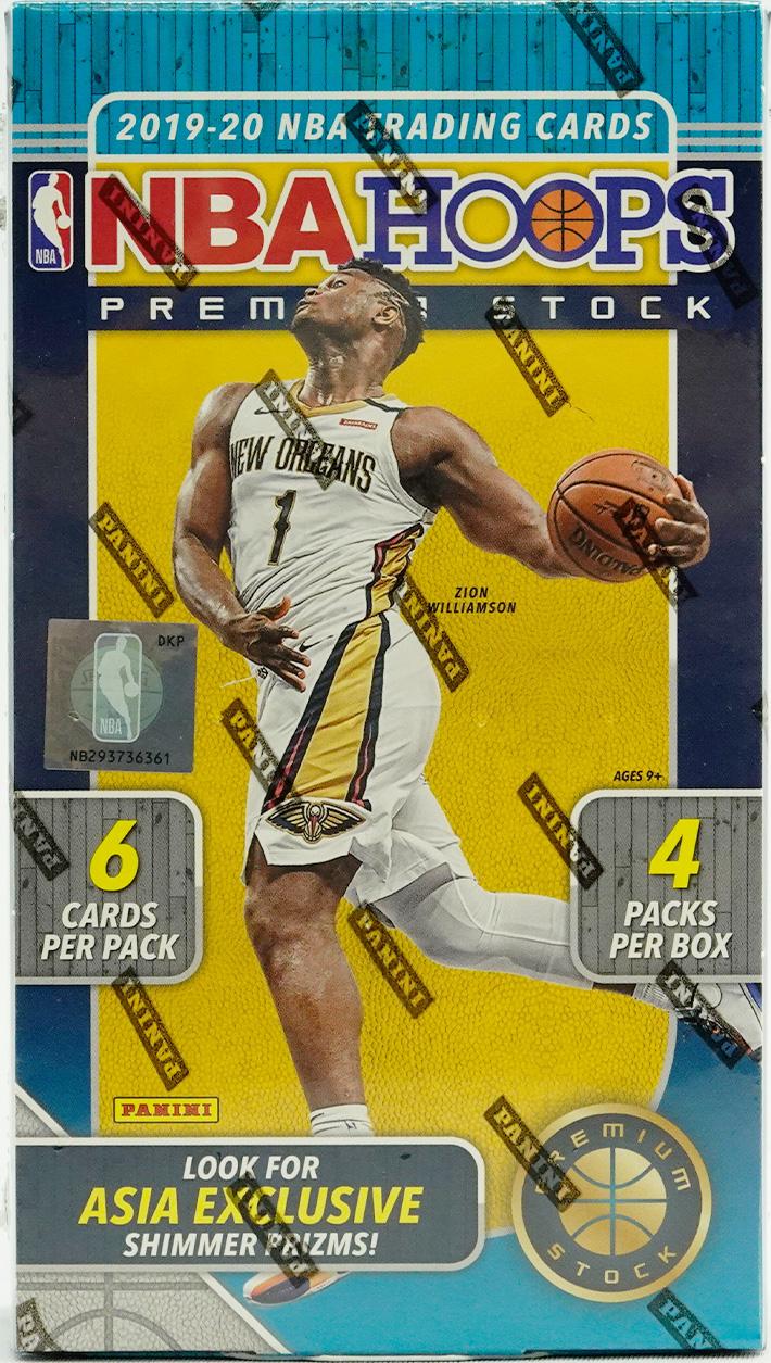 2019-20 Hoops Premium Stock hobby box