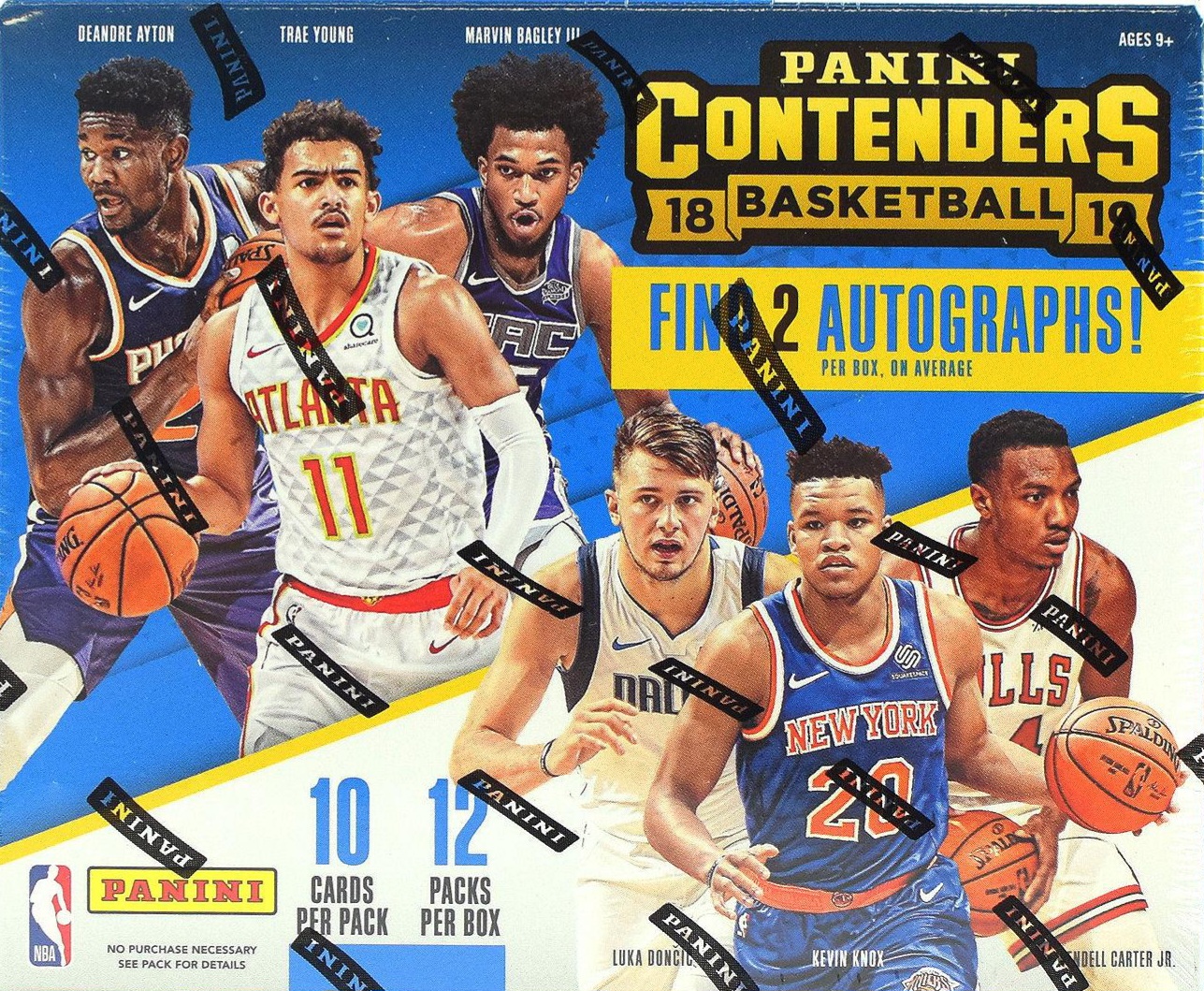 2018-19 Panini Contenders hobby box