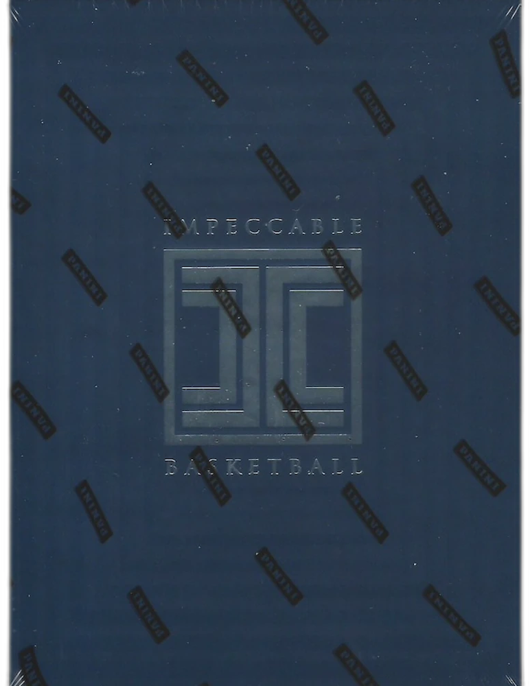 2018-19 Panini Impeccable hobby box