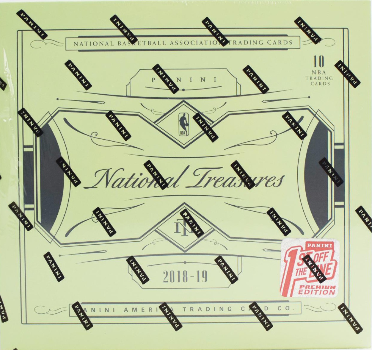 2018-19 Panini National Treasures hobby box