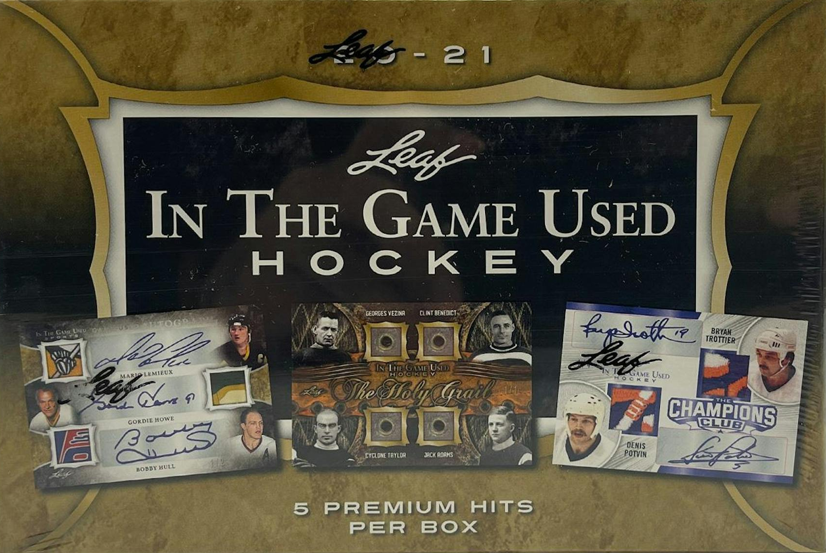 2020-21 Leaf In The Game Used hobby box