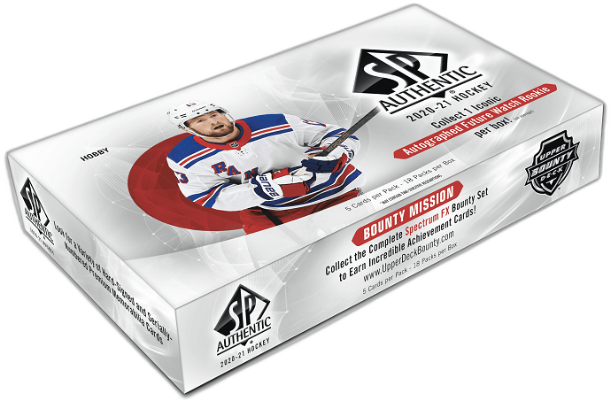 2020-21 Upper Deck SP Authentic Hockey hobby box