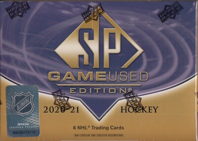 2020-21 SP Game Used hobby box