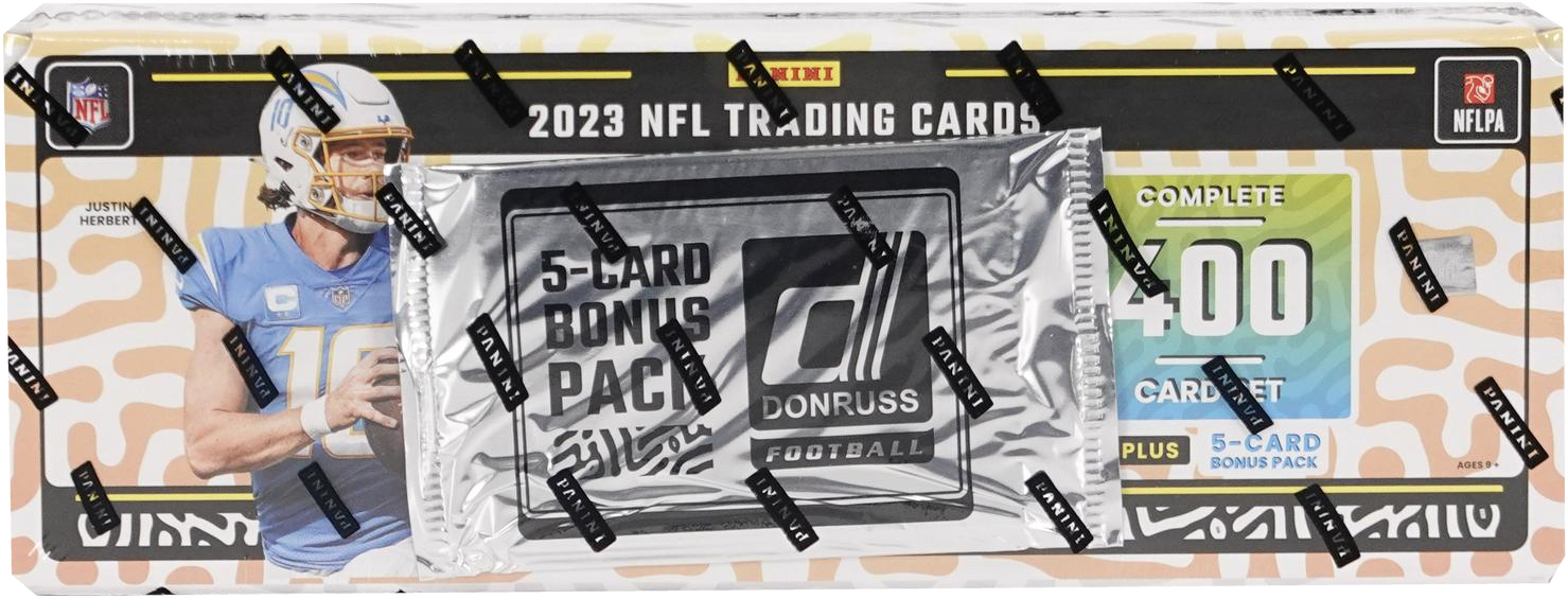 2023 Panini Donruss Factory Set Football hobby box