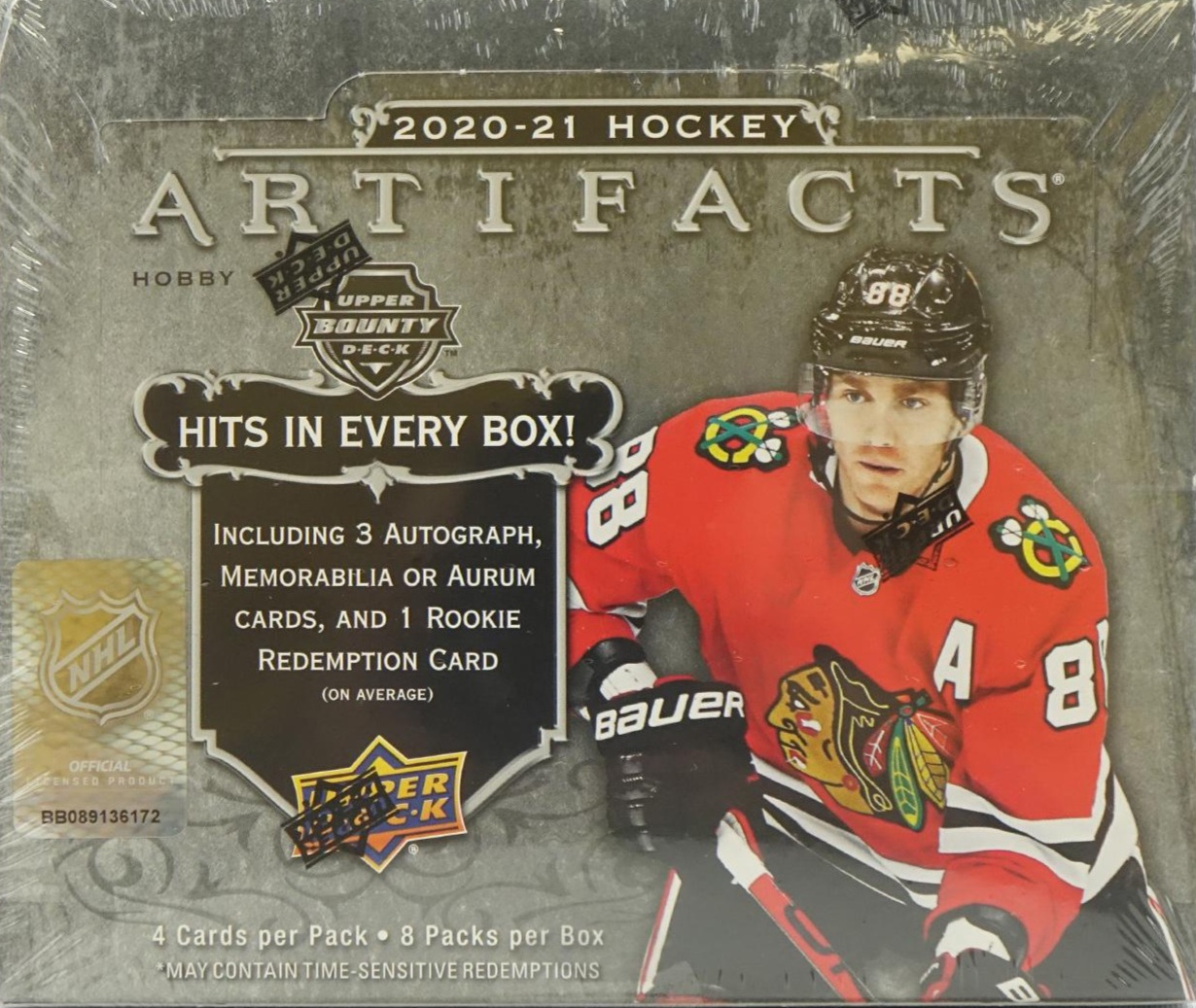 2020-21 Upper Deck Artifacts hobby box
