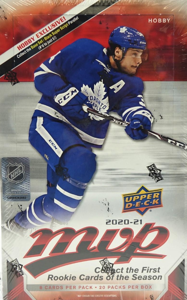 2020-21 Upper Deck MVP hobby box