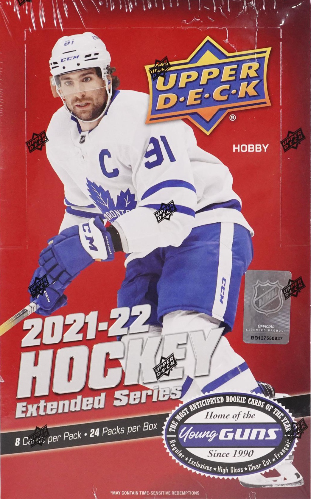 2021-22 Upper Deck hobby box