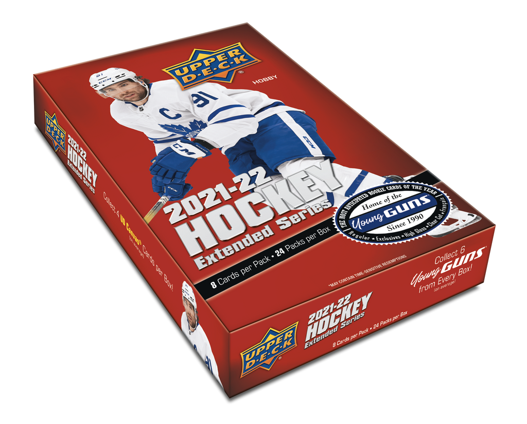 2021-22 Upper Deck Extended Series Hockey hobby box