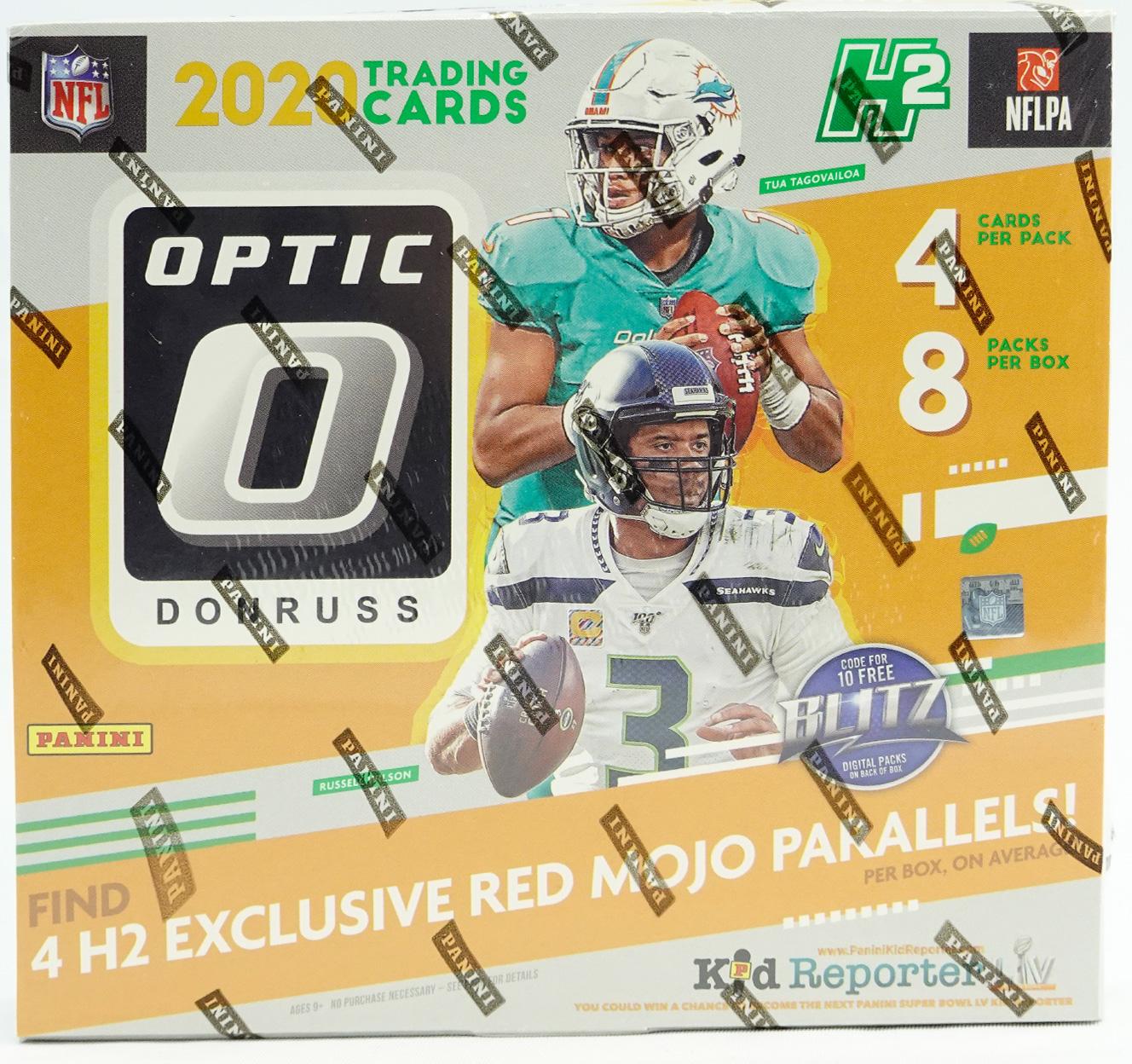2020 Panini Donruss Optic Football hobby box