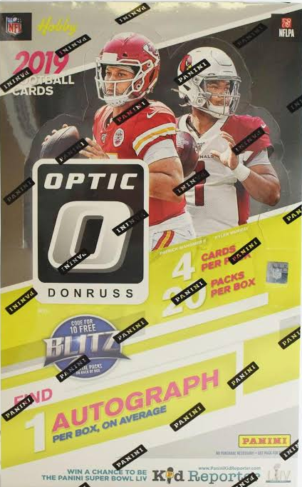2019 Donruss Optic hobby box
