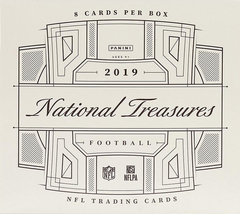 2019 Panini National Treasures hobby box