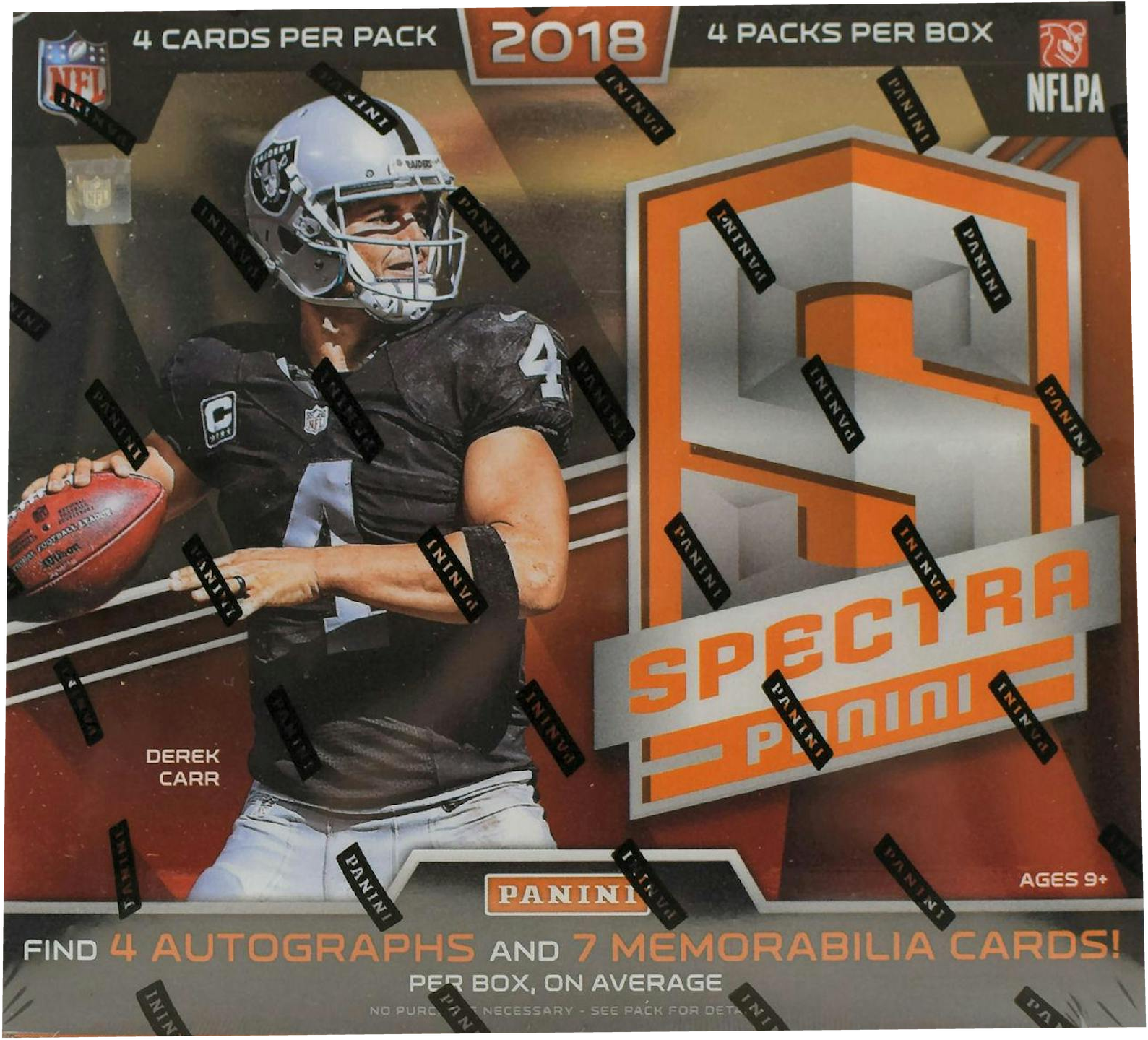 2018 Panini Spectra hobby box