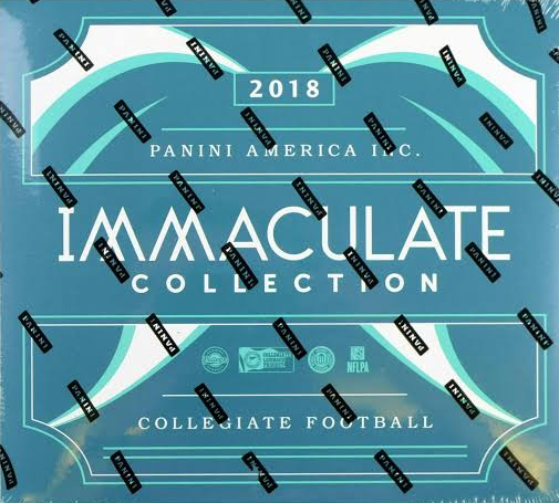 2018 Panini Immaculate Collection hobby box