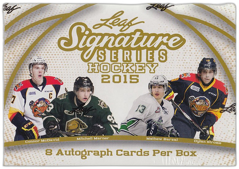 2015 Leaf Signature Series hobby box