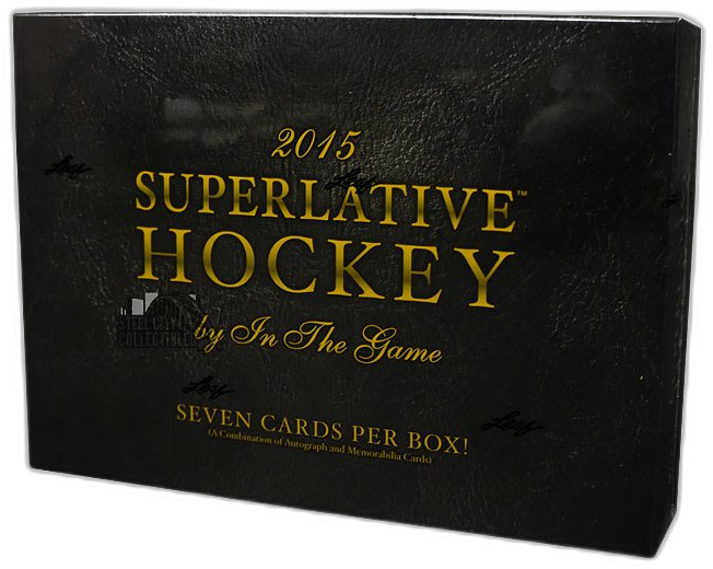2015-16 Leaf In The Game Superlative hobby box