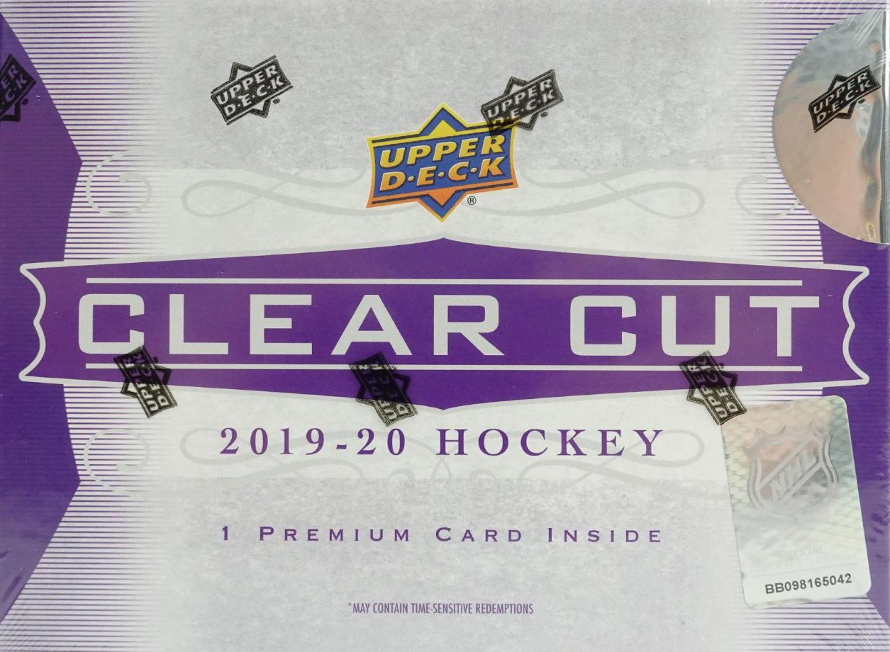 2019-20 Upper Deck Clear Cut hobby box