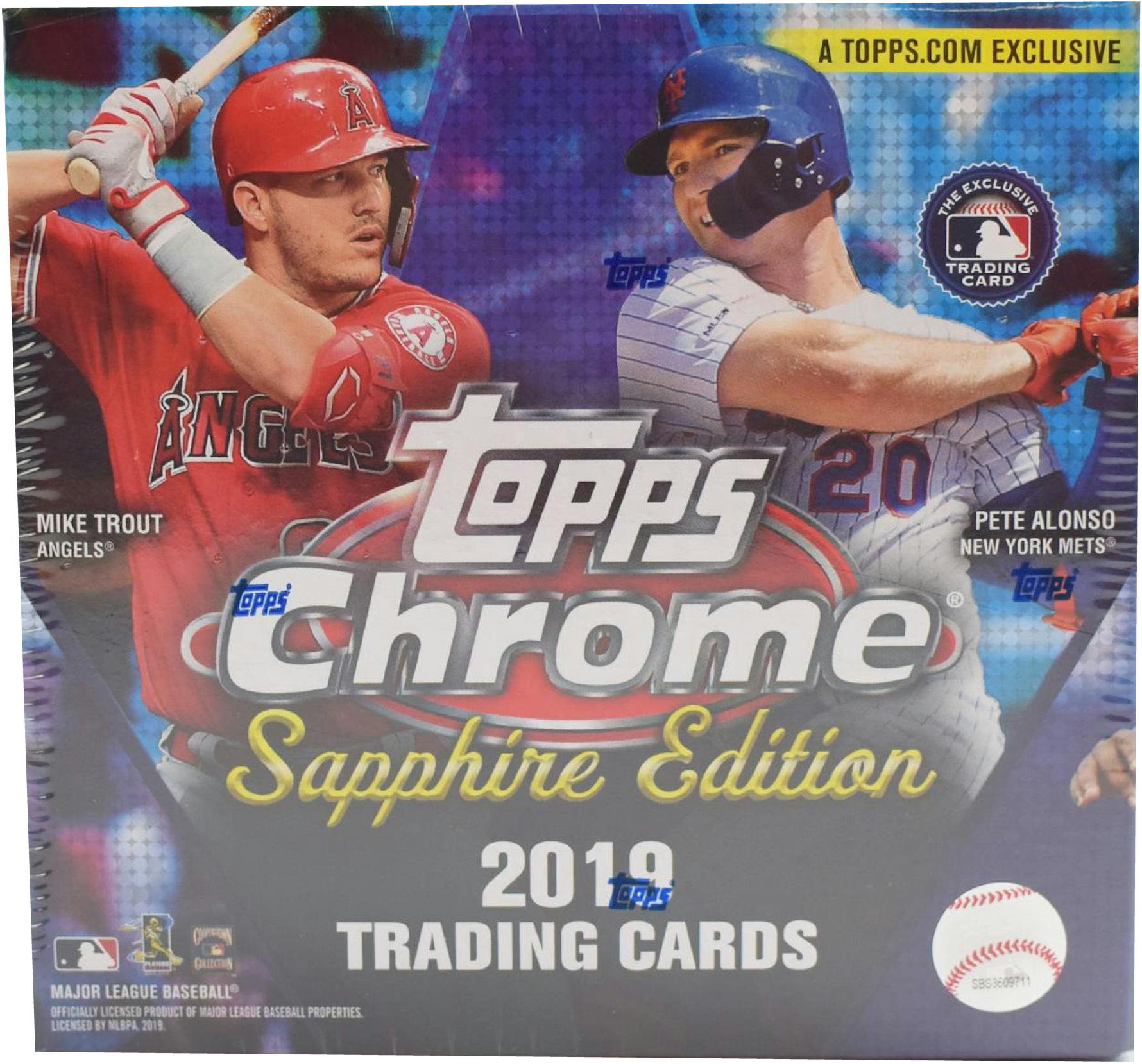 2019 Topps Chrome Sapphire Edition hobby box