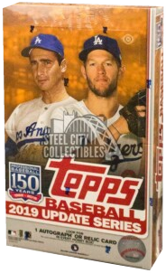2019 Topps Chrome Update hobby box