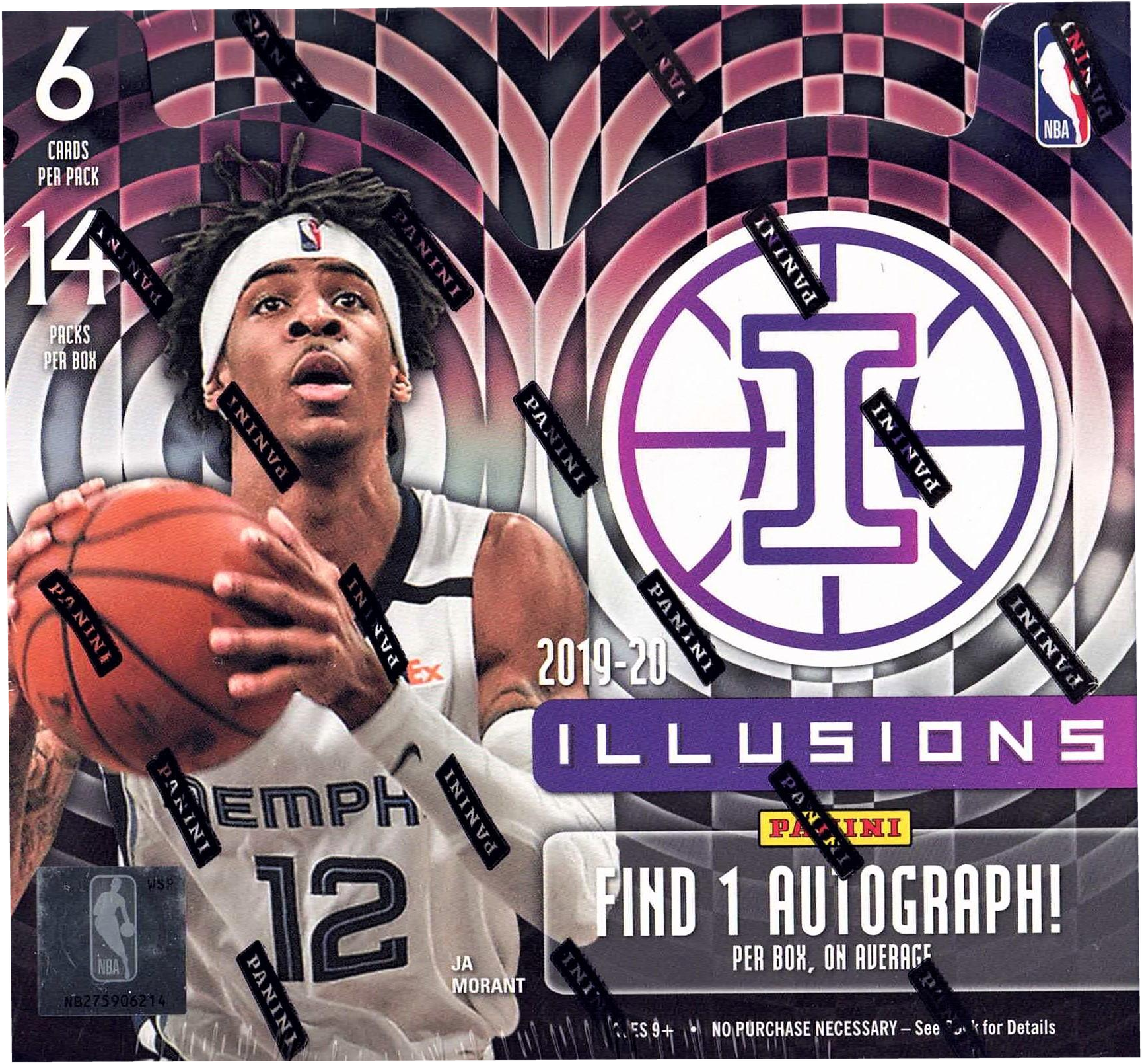 2019-20 Panini Illusions hobby box