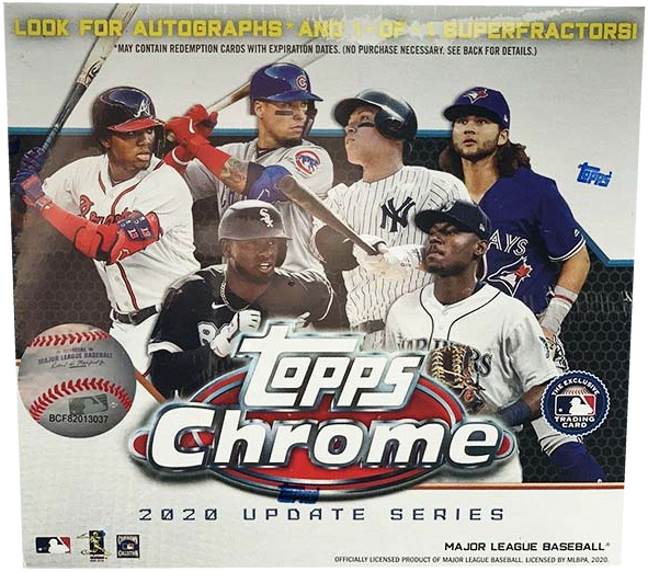 2020 Topps Chrome Update hobby box