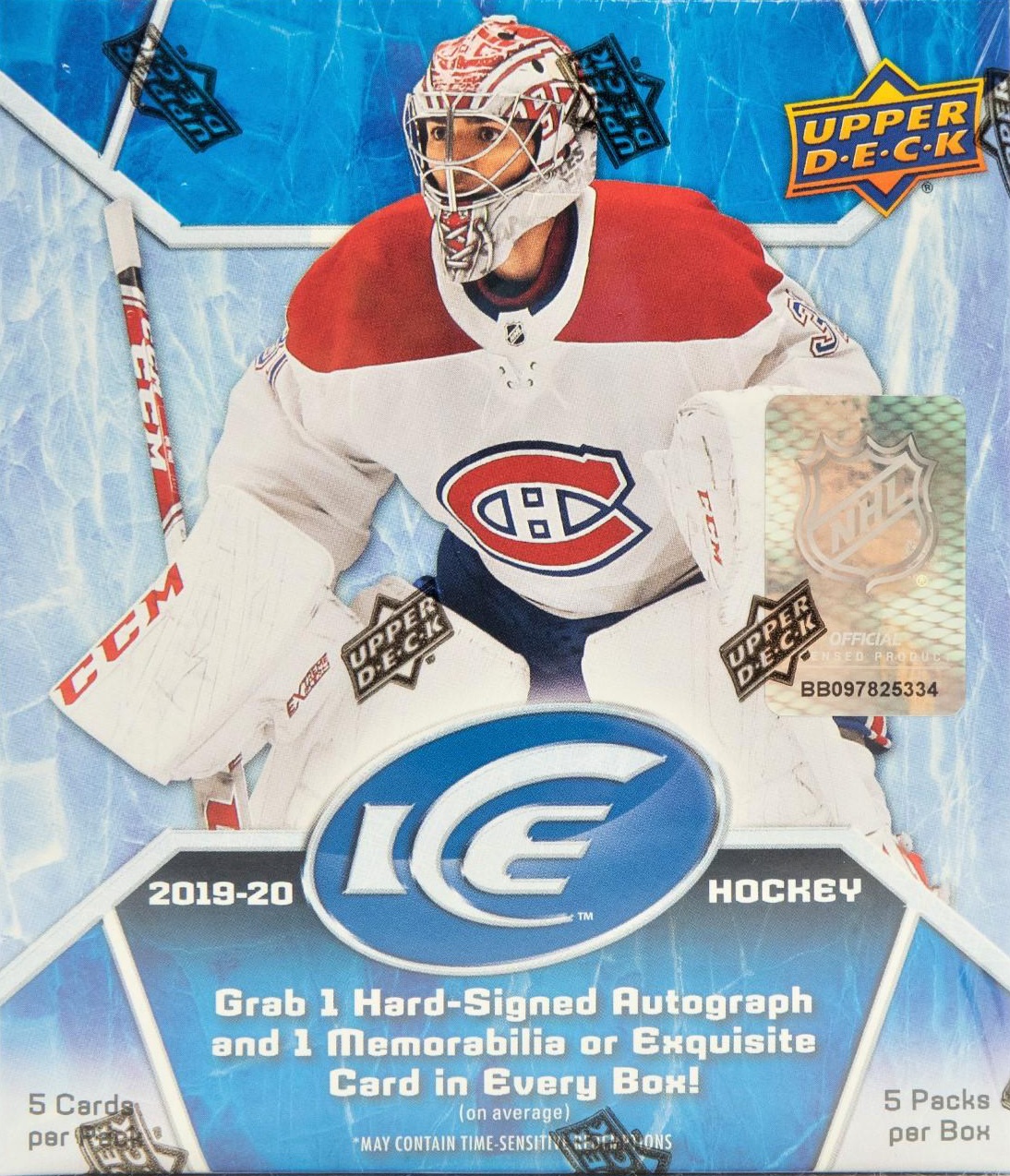 2019-20 Upper Deck Ice hobby box