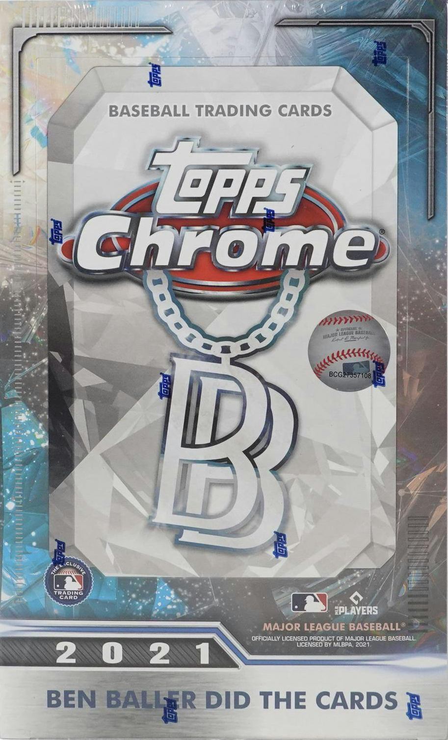2021 Topps Chrome Ben Baller Edition hobby box
