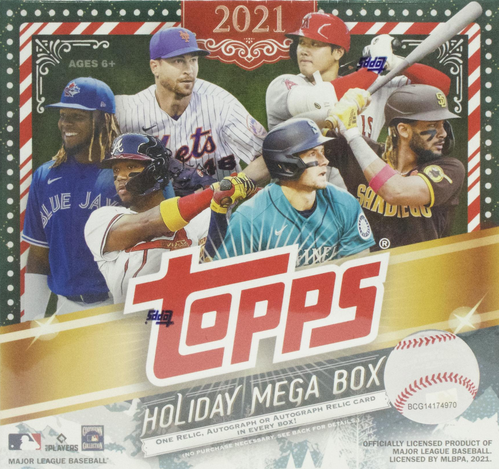 2021 Topps Holiday hobby box