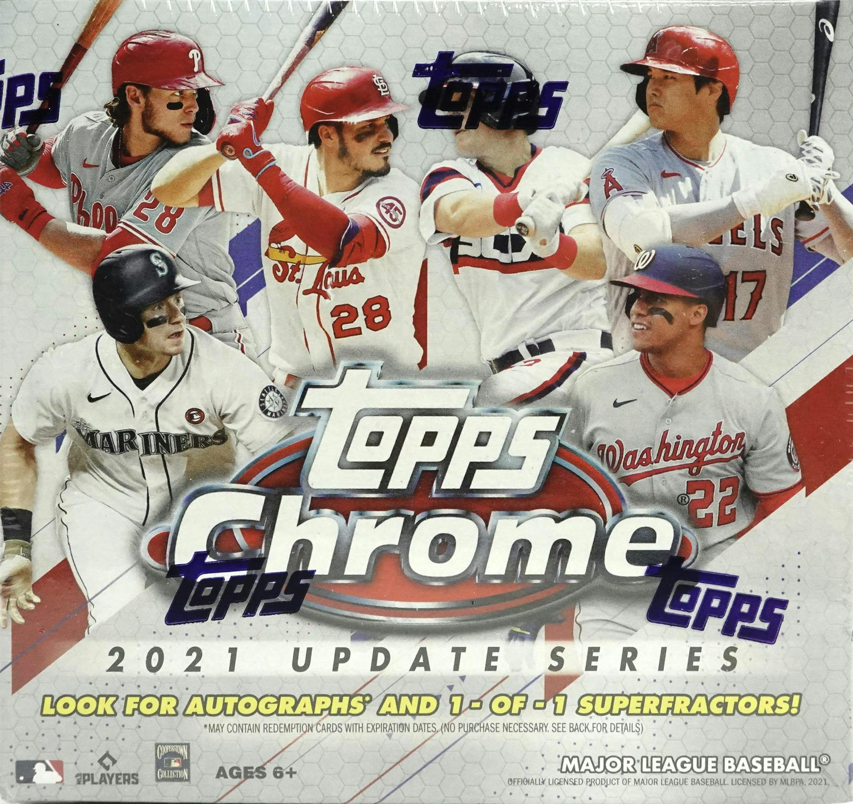 2021 Topps Chrome Update hobby box
