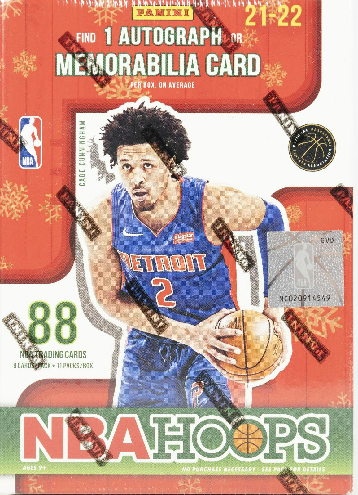 2021-22 Hoops Winter hobby box