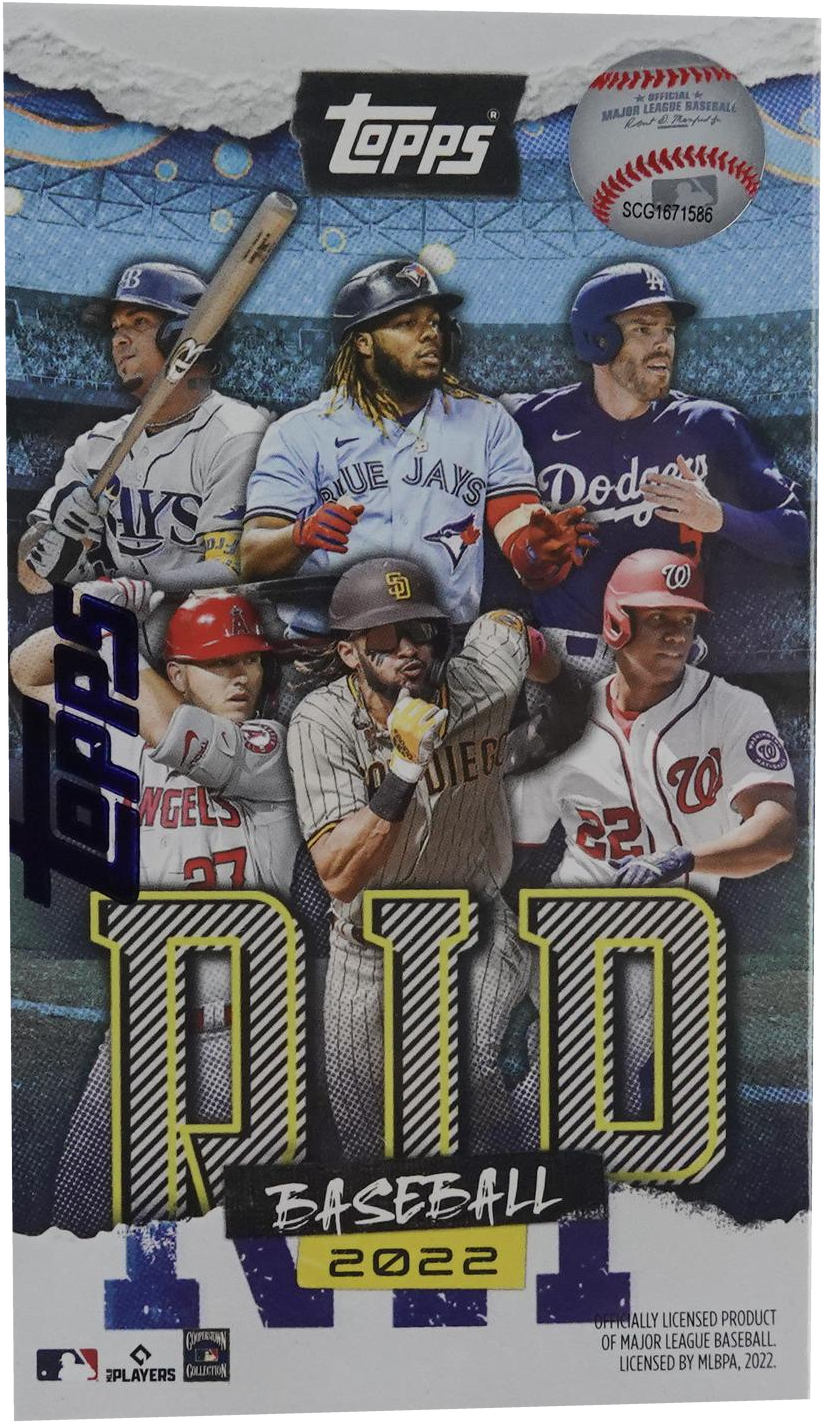 2022 Topps Rip hobby box