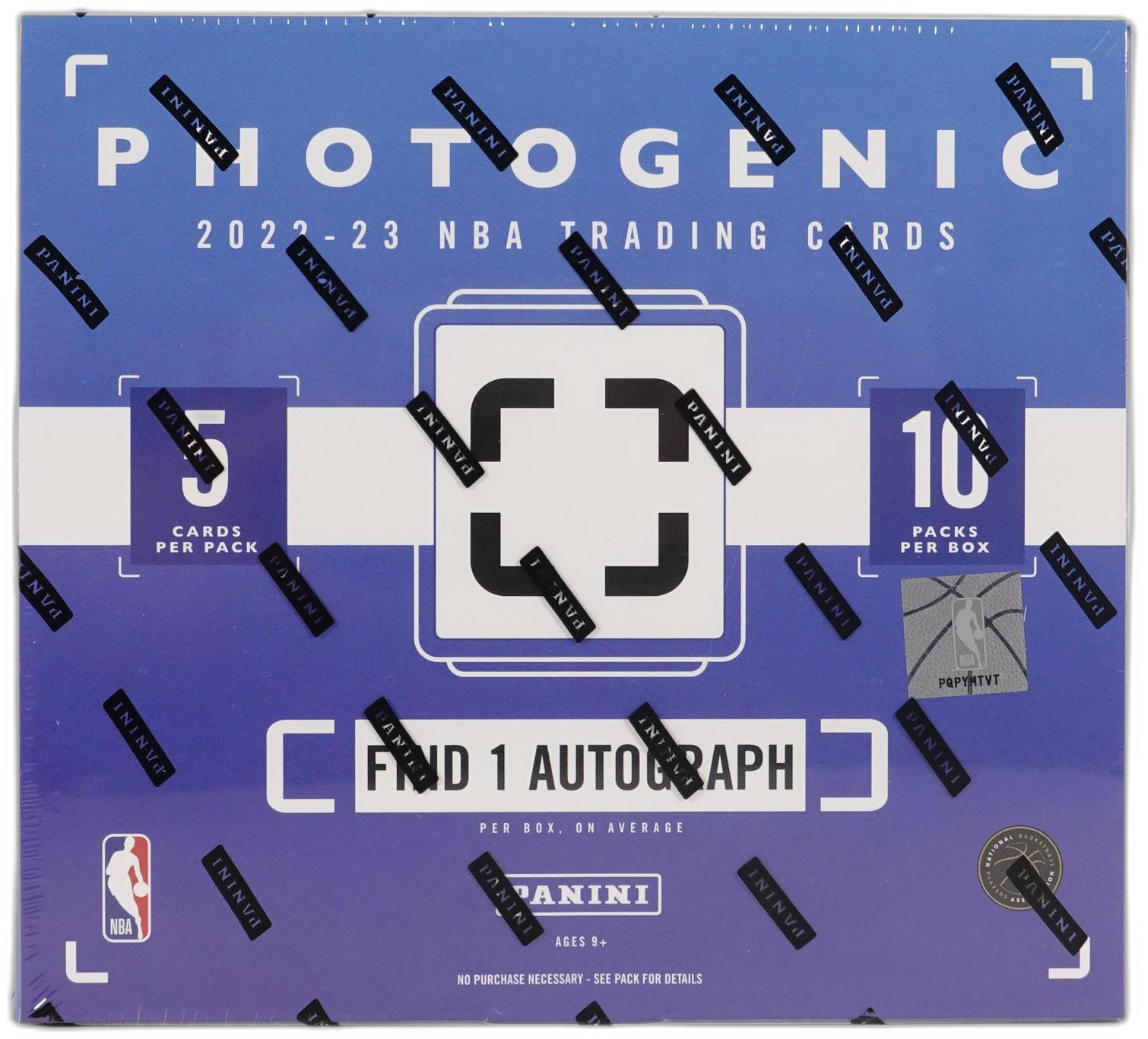 2022-23 Panini Photogenic hobby box