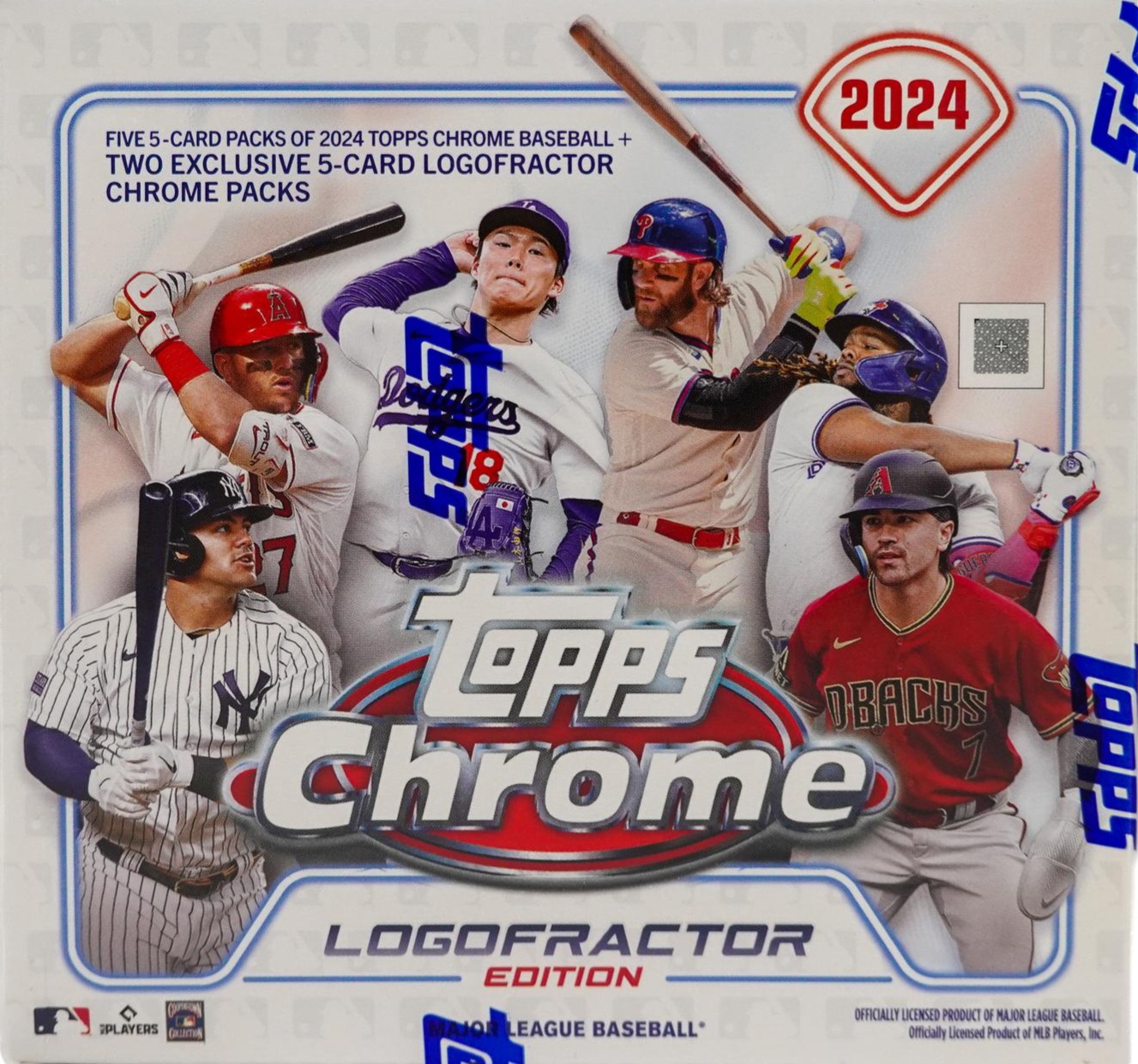 2024 Topps Chrome Logofractor Edition hobby box