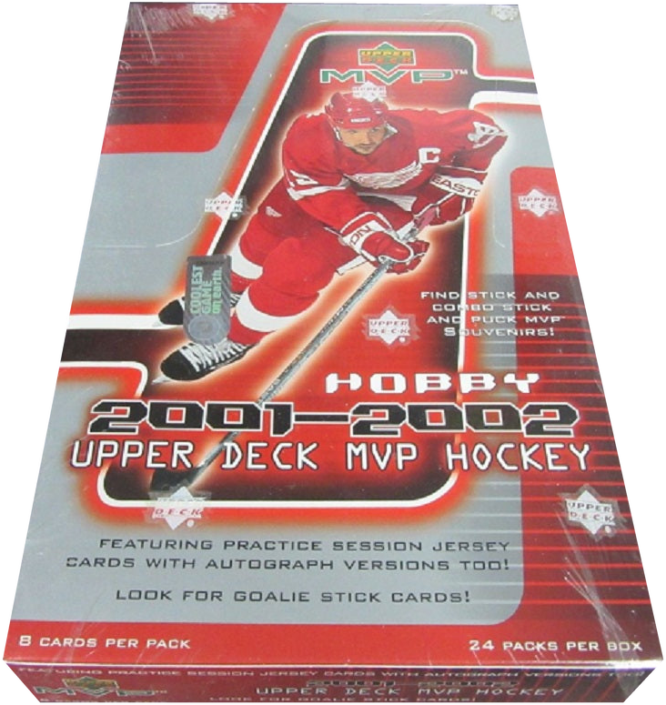 2001-02 Upper Deck MVP hobby box
