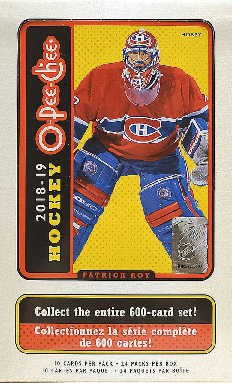 2018-19 O-Pee-Chee hobby box