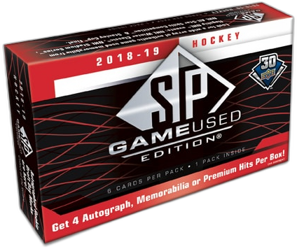 SP Game Used hobby box