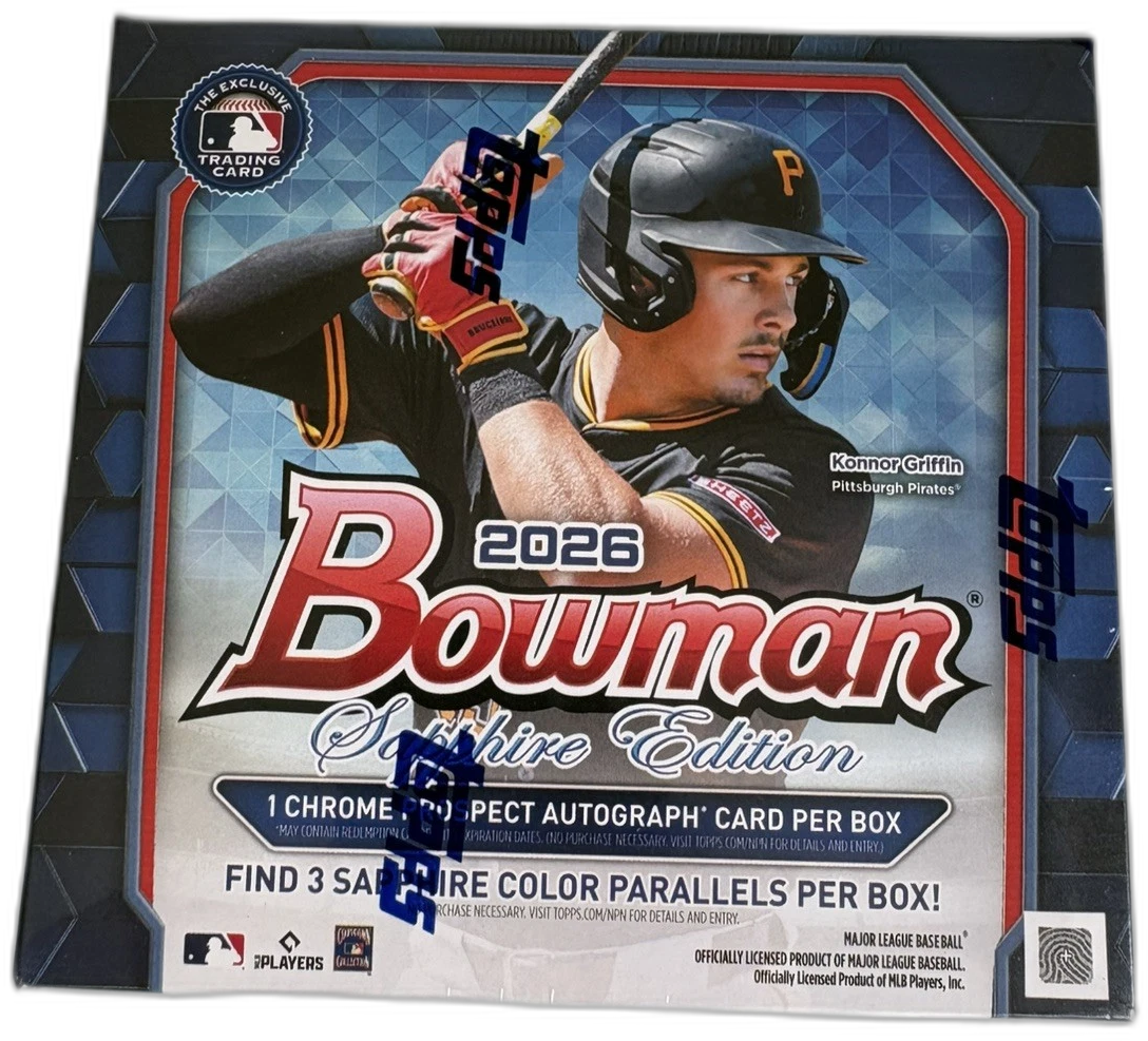 2026 Bowman Sapphire Edition hobby box